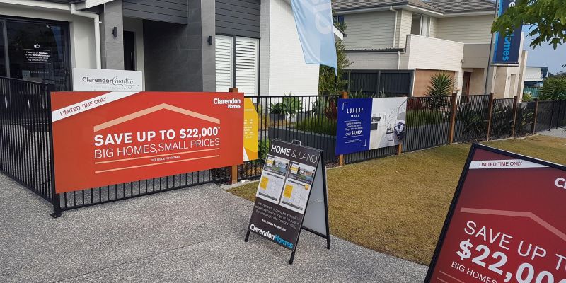promotional signage