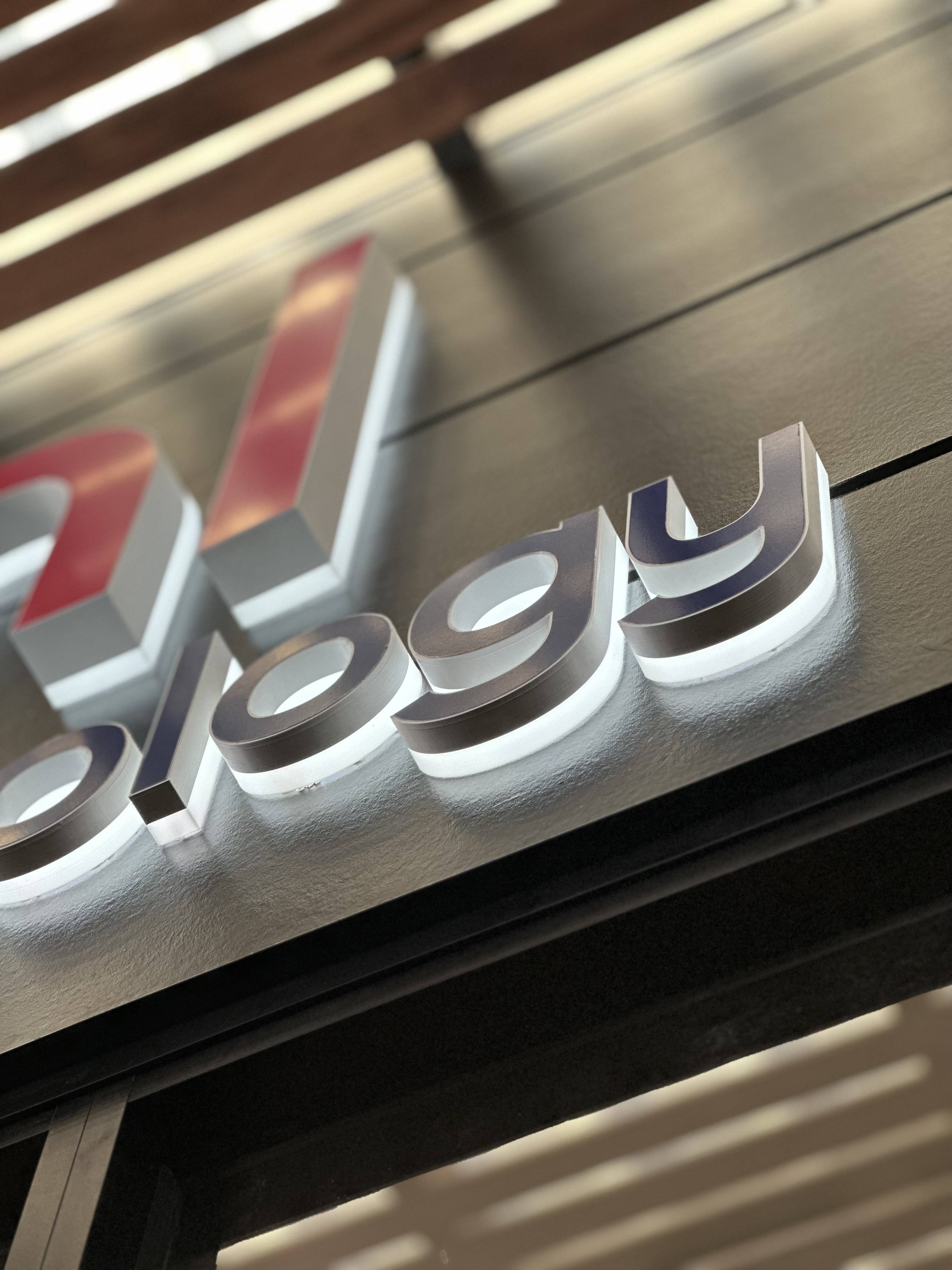 QML 3D Printed Signage