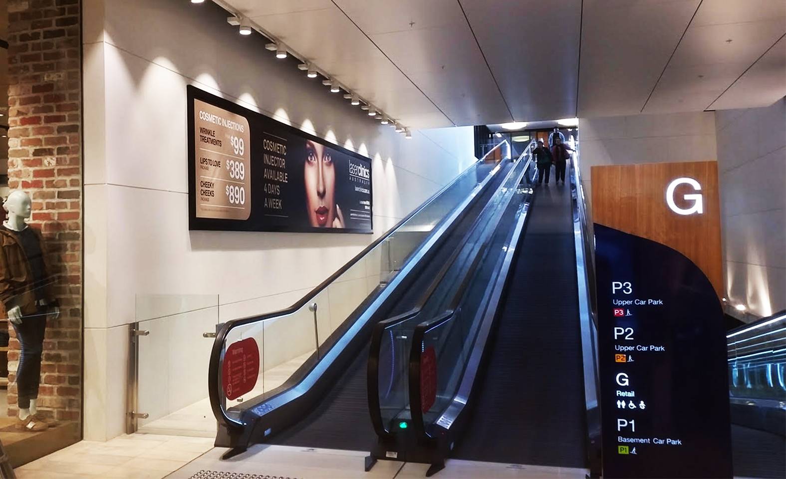 Bluestar Travelator Banner