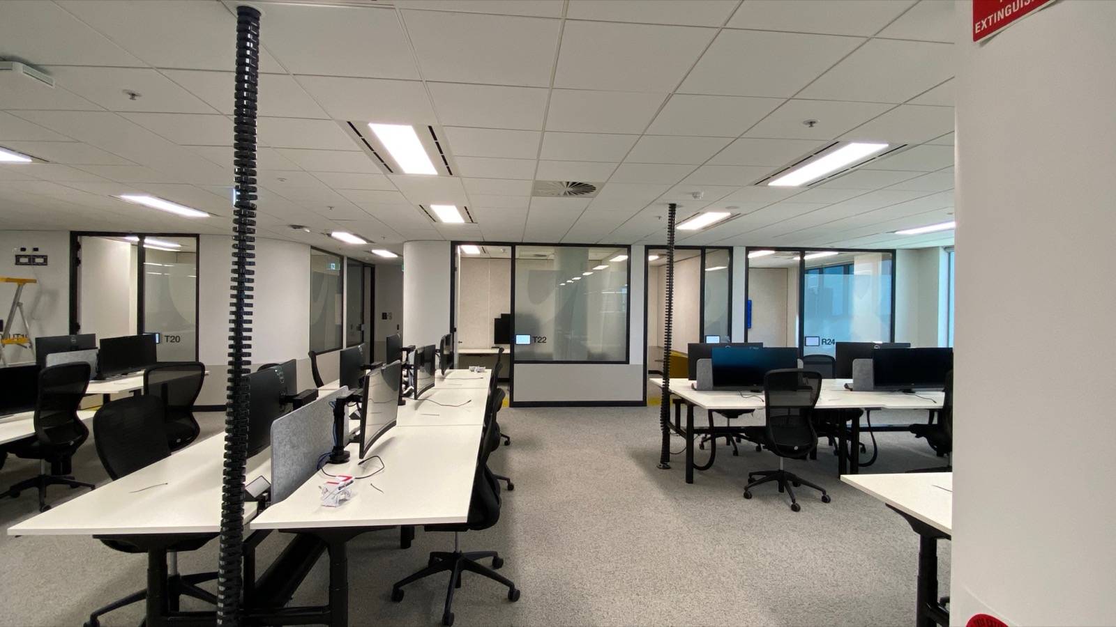 Optus Yes Window Frosting