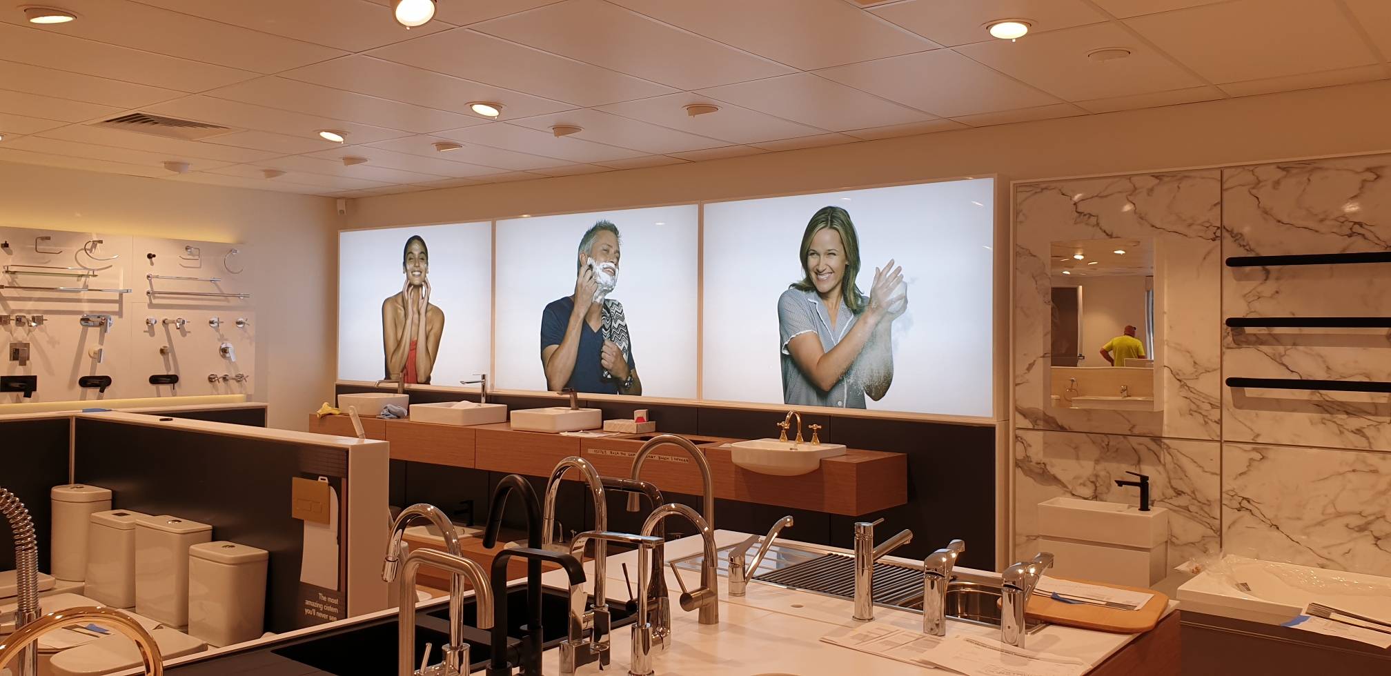 Reece Illuminated Lightbox Signage