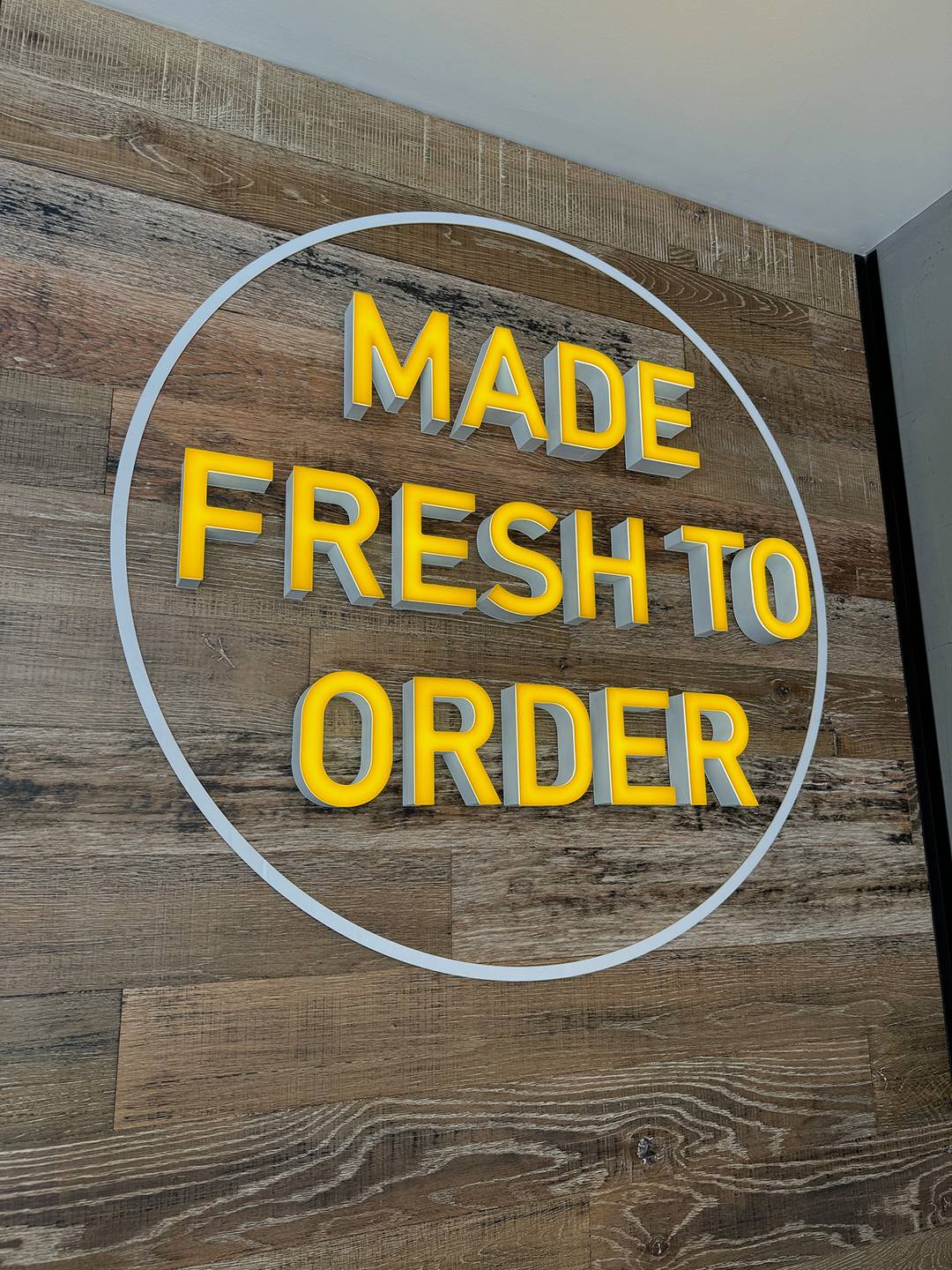Carl's Jr 3D Printed Signage